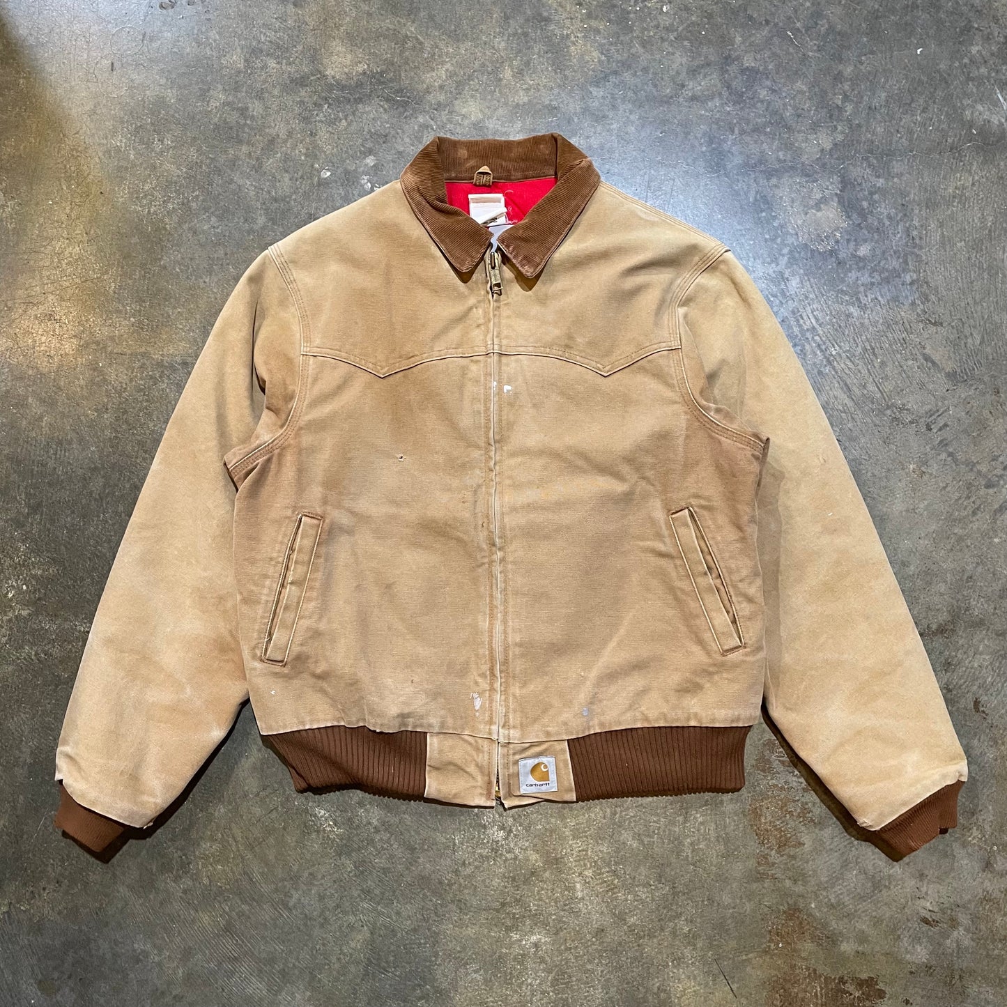 Carhartt Tan Santa Fe Western Work Jacket 11