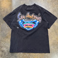 San Antonio Spurs Lightning Black Tee