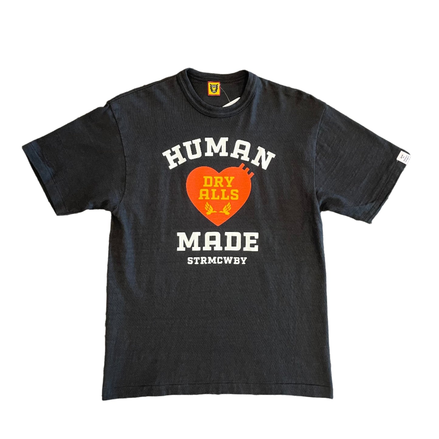 Human Made Dry Alls Heart Tee Black