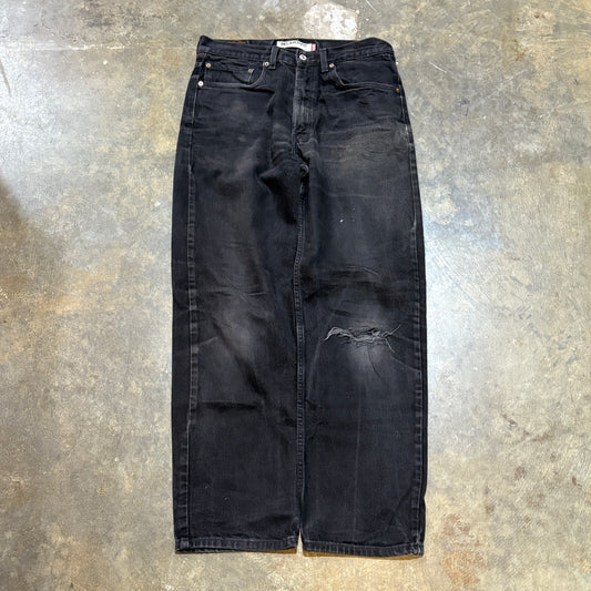 Levi's 550 Relaxed Fit Black Jeans (33x32)