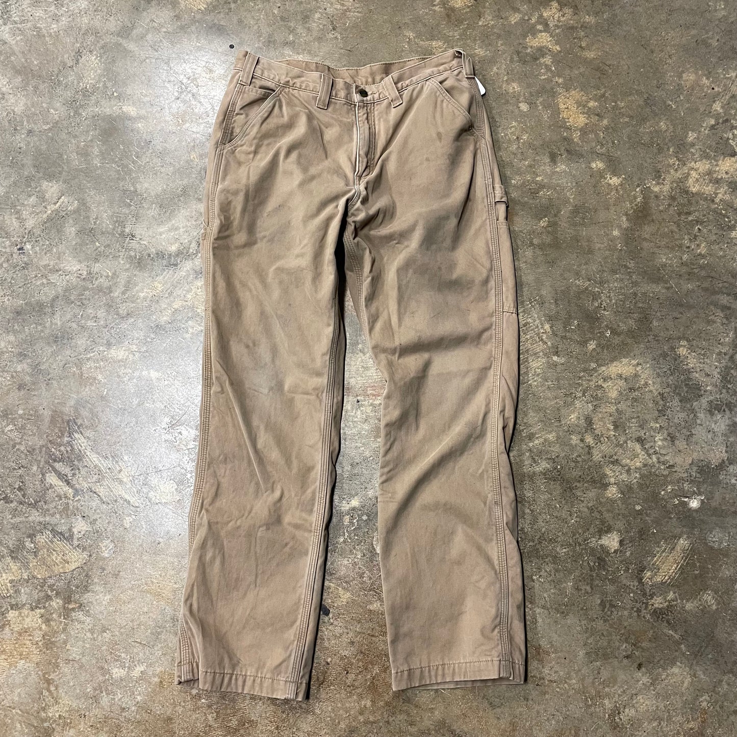 Tan Carhartt Carpenter Pants 6