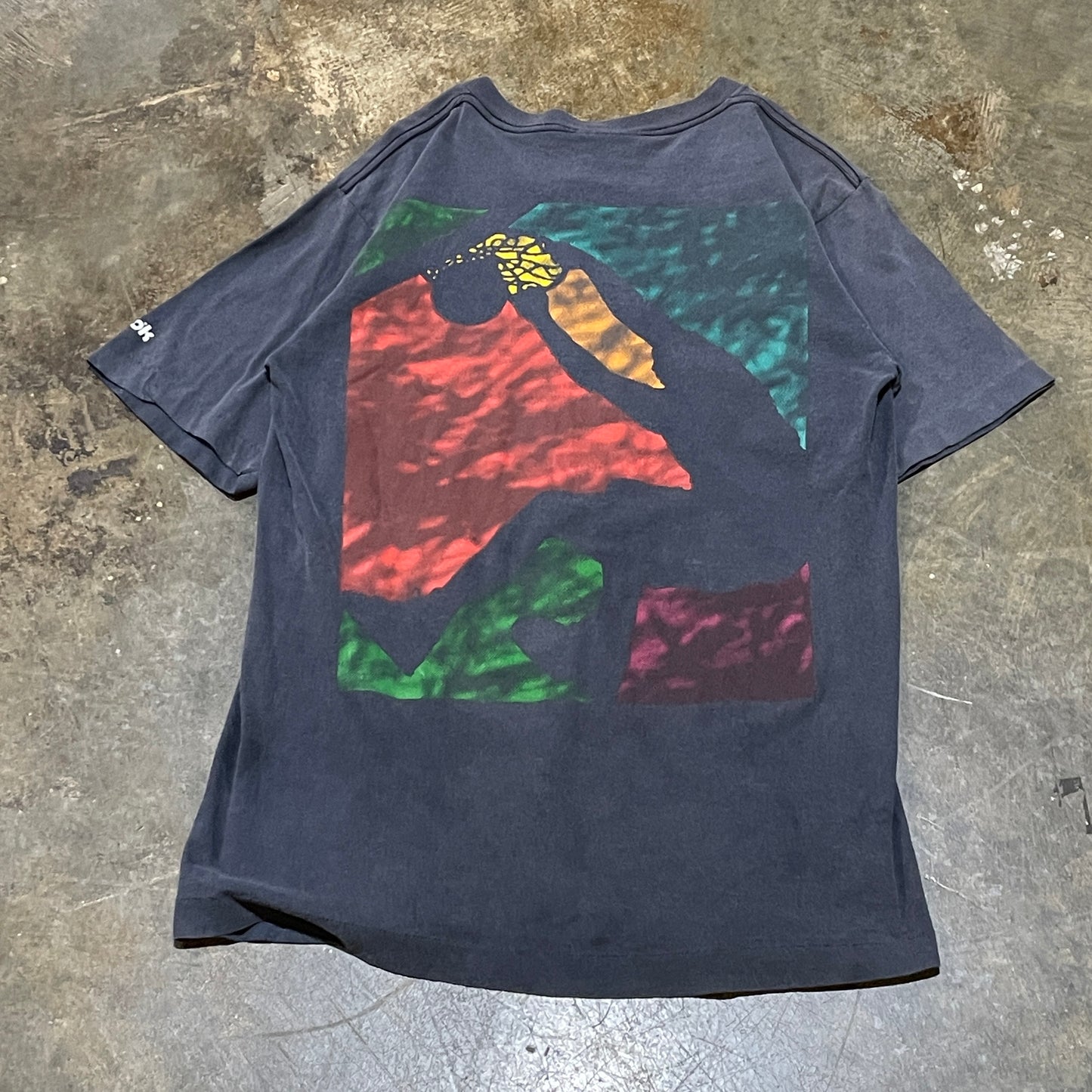 Reebok Navy Shaq Tee