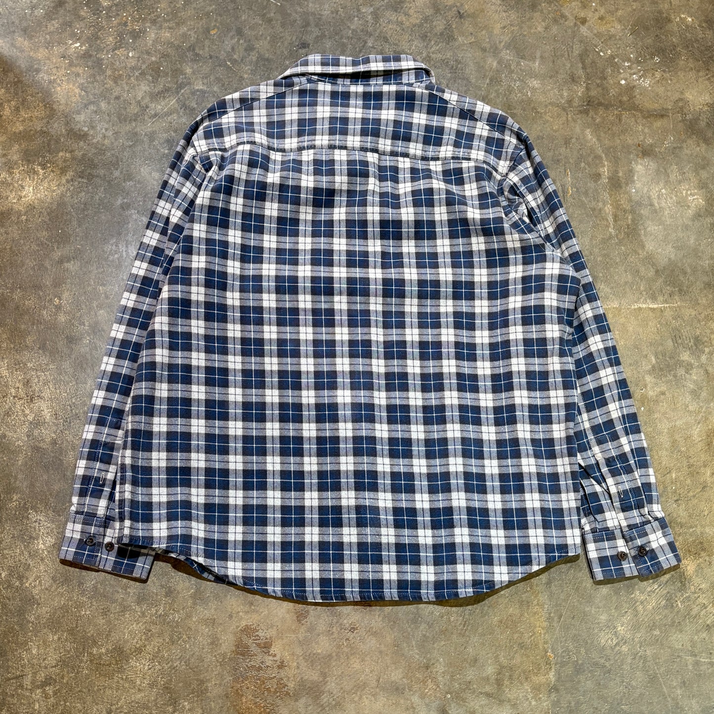 Steve & Barry's Grey and Blue Flannel