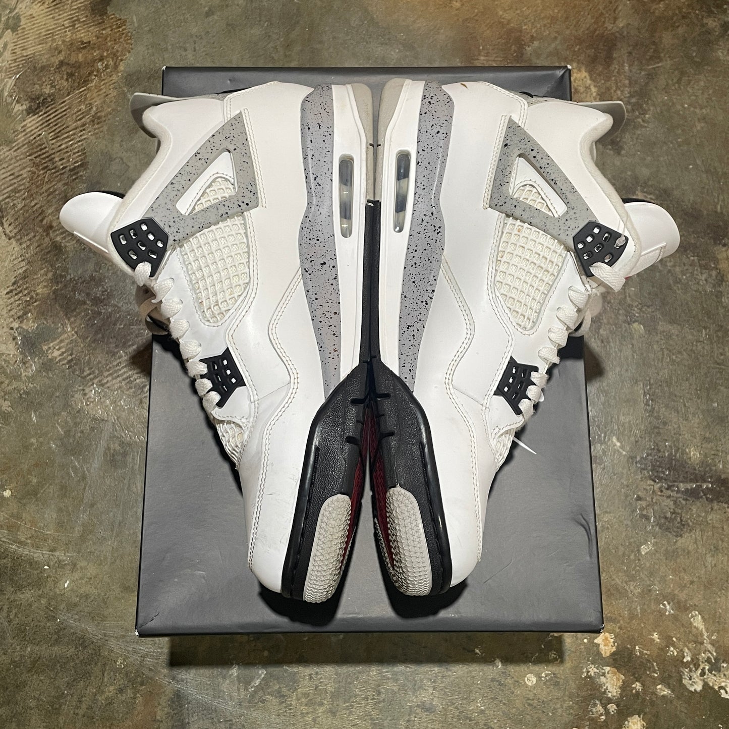 Jordan 4 White Cement 2025 Used