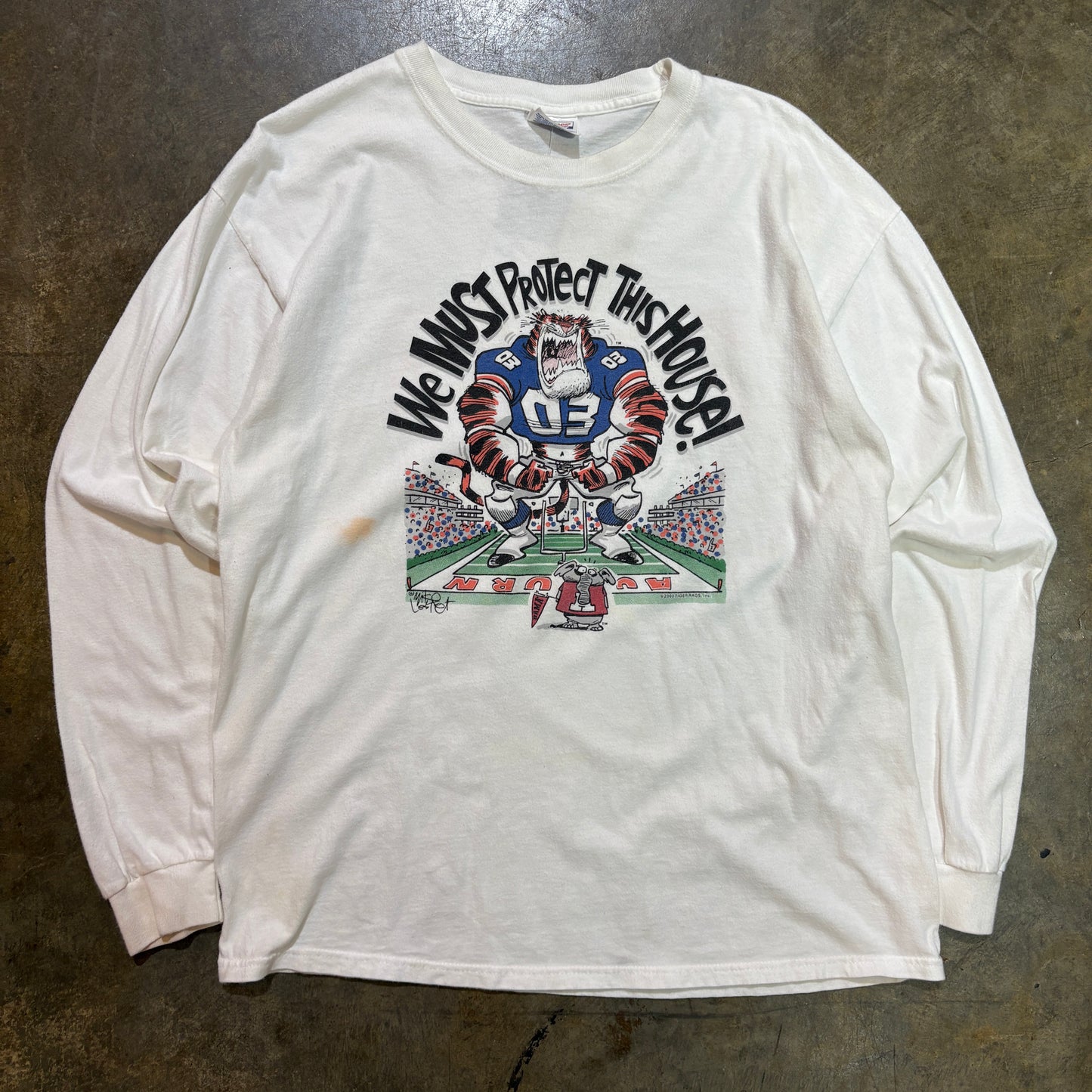 Tiger Rags Protect This House Longsleeve