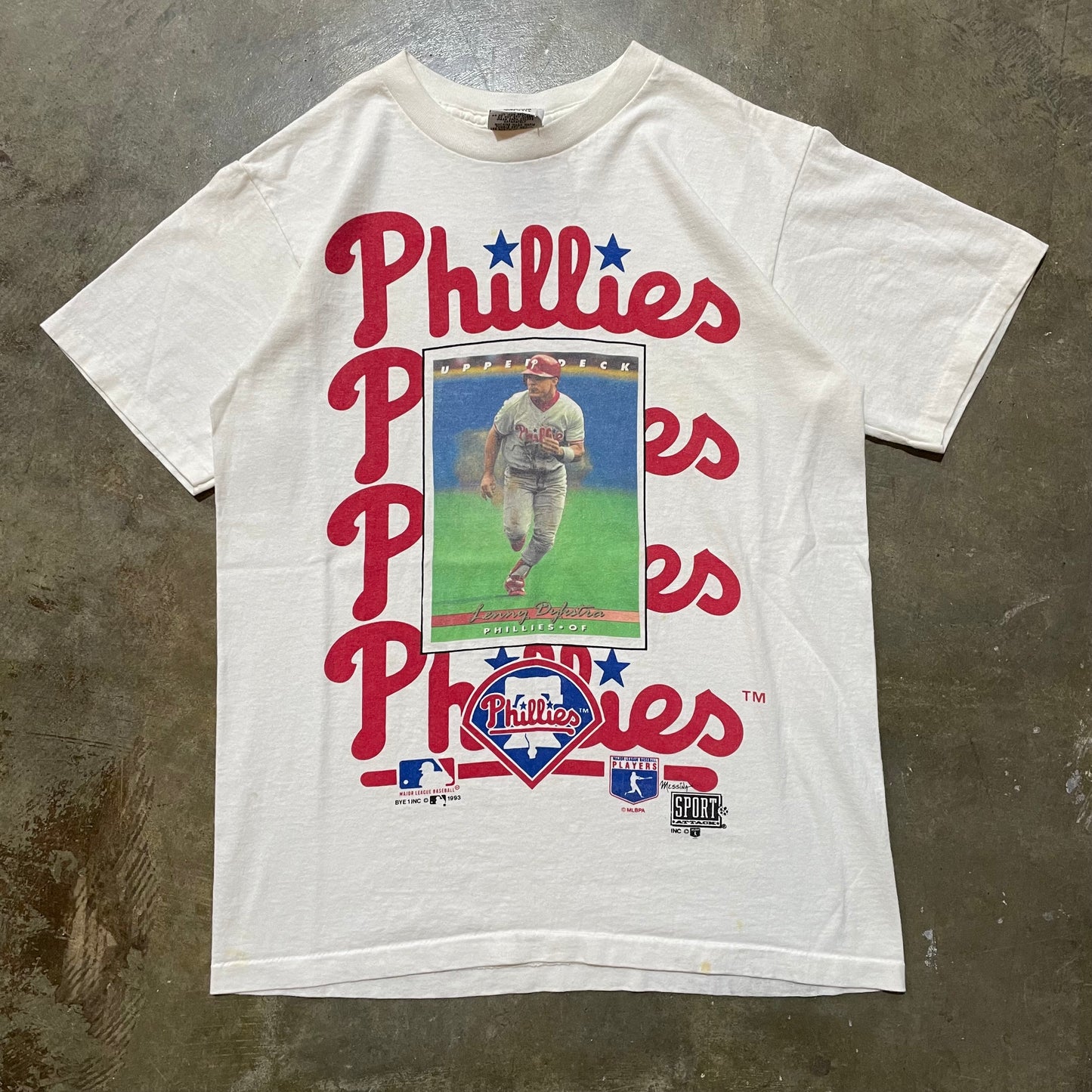 1993 Philadelphia Phillies Upper Deck Big Print Tee