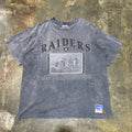 Grey Nutmeg Raiders Acid Wash Tee