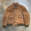 Wilsons Rough Suede Leather Flight Jacket