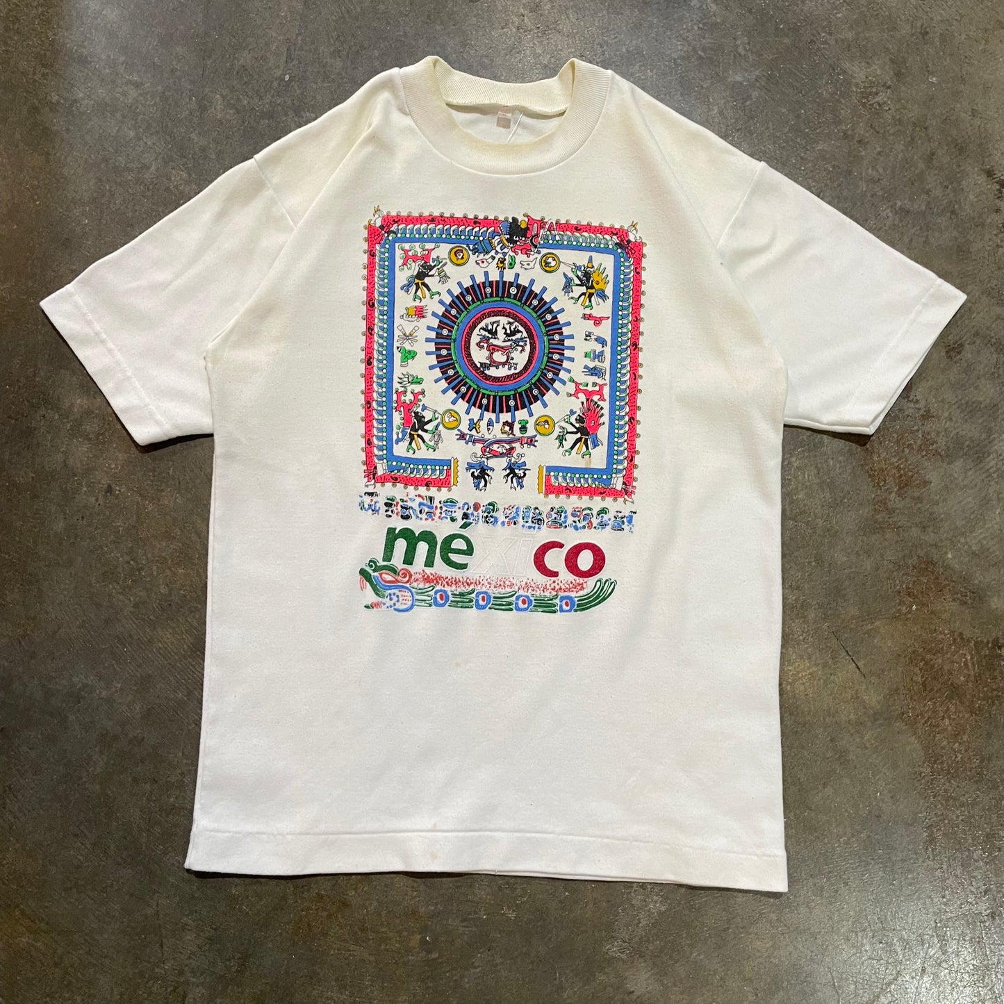 Mexico Art White Tee