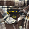 Brown and Black Stanley Flannel