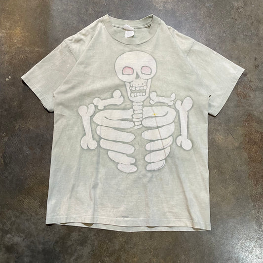 Skeleton Art Faded tee