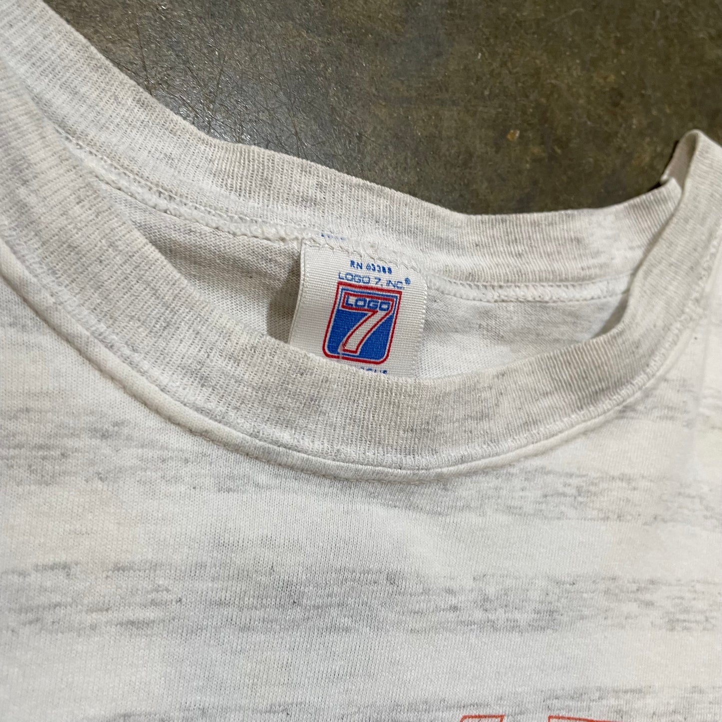1992 Denver Broncos Stripped Tee