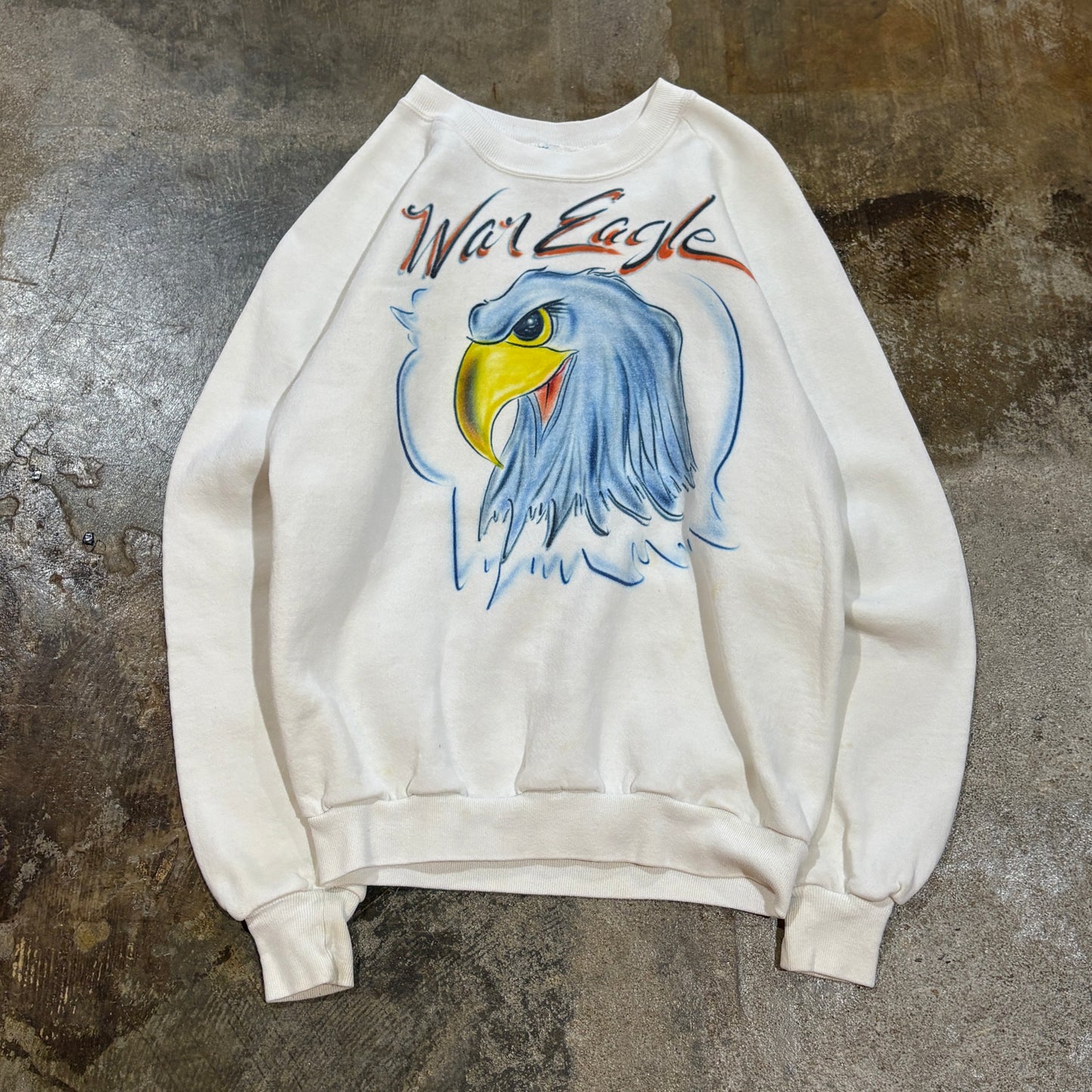 War Eagle Airbrush White Crew