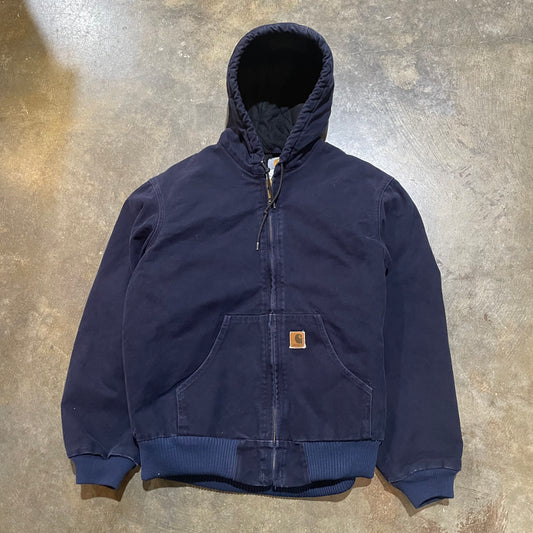 Navy Carhartt Hooded Jacket13