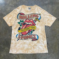 Liquid Blue Rolling Stones Tie dye Tee