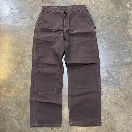 Brown Carhartt Double Knee Pants55