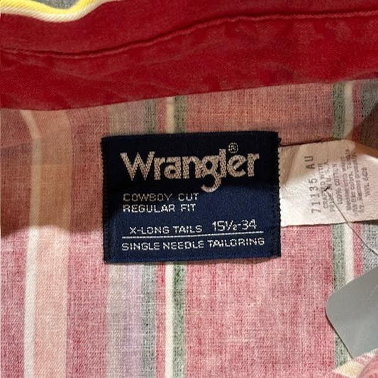 Wrangler Beach Chair Striped SHirt