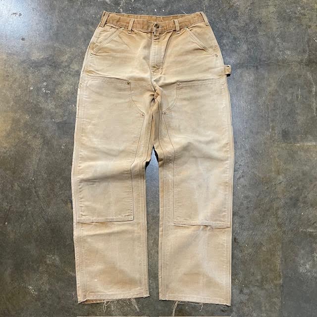 Carhartt B01-BRN Faded Tan Double Knee Pants