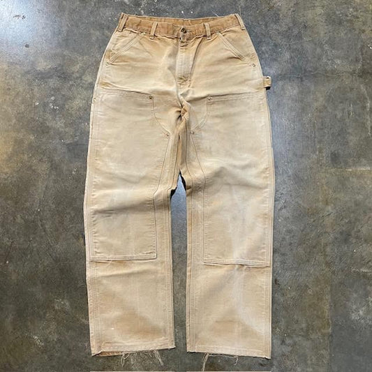 Carhartt B01-BRN Faded Tan Double Knee Pants