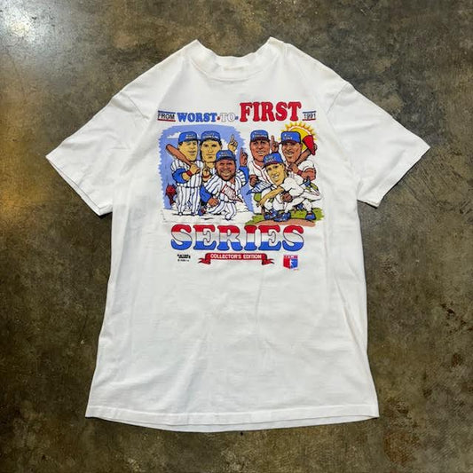 Worst to First Series Twins Braves tee