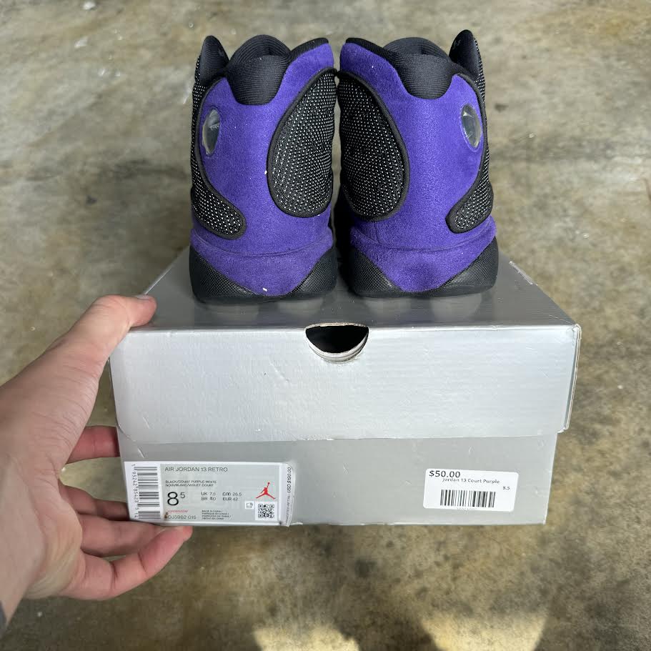 Jordan 13 Court Purple