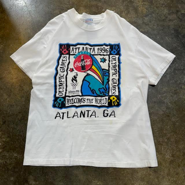 Atlanta 1996 Coca Cola art tee