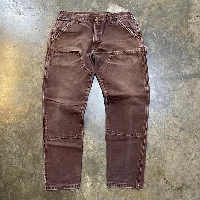 Brown Carhartt Double Knee Pants54