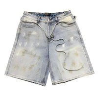 HMDD Painted Lightwash Jorts