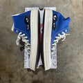 CDG Converse High Blue