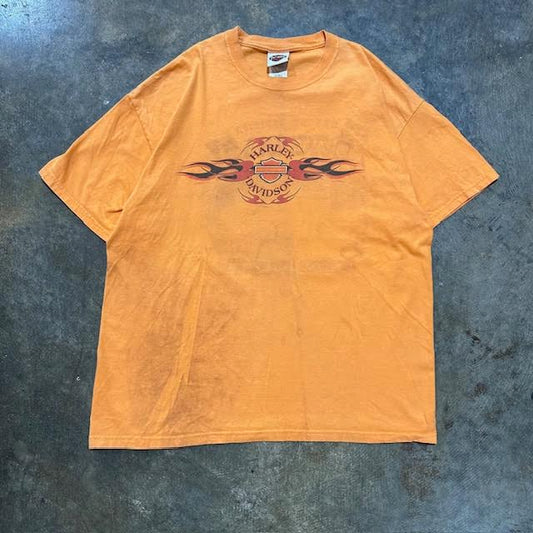 Orange Harley Davidson Tee