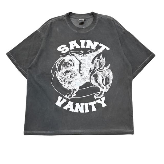 Saint Vanity Grey Griffin tee