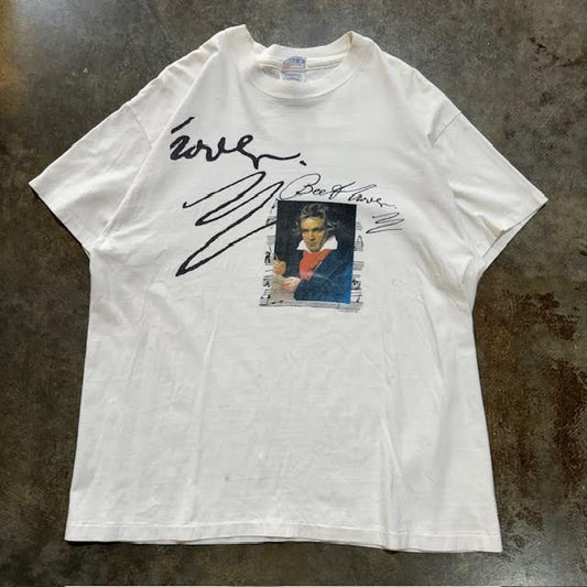 Beethoven Cursive tee