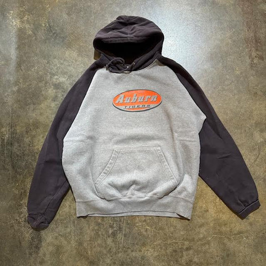 Auburn Grey and Black Hoodie