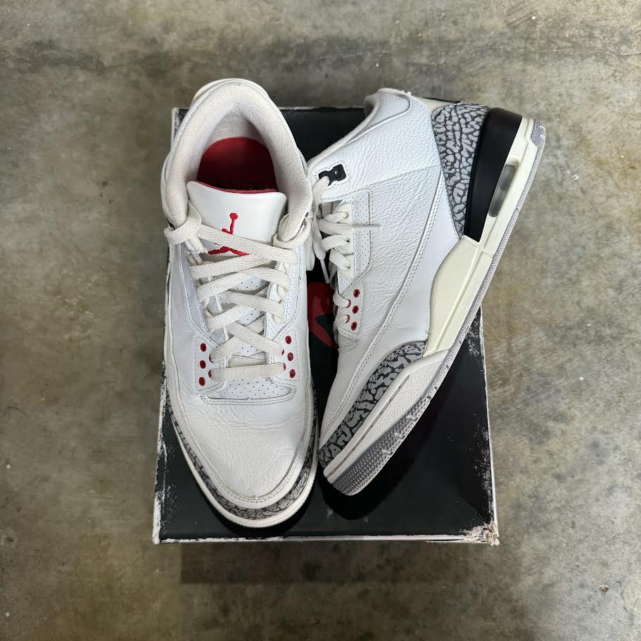 Jordan 3 White Cement Reimagined