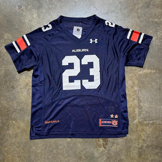 Auburn Tigers Navy Football Jersey 23