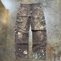 Brown Paint Splattered Riggs Pants46