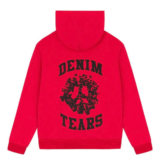 Denim Tears Denim University Zip Hoodie Red