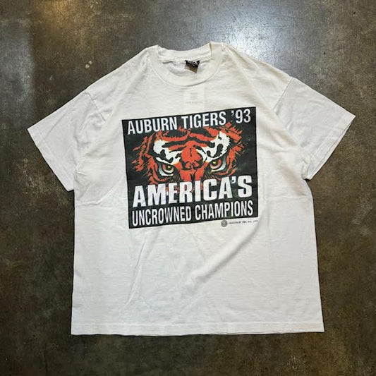 AUburn Tigers 1993 Mobile Uncrowned Champs Tee