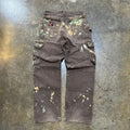 Brown Paint Splattered Riggs Pants46