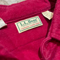 Red L.L. Bean Heavy Button-up