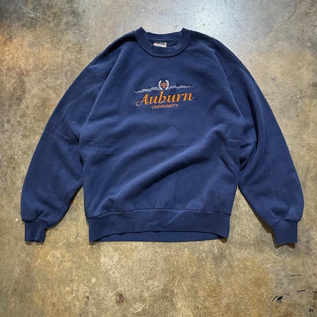 Auburn University Embroidered Red Oak Crew