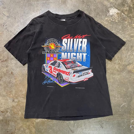 One Hot Silver Night racing tee