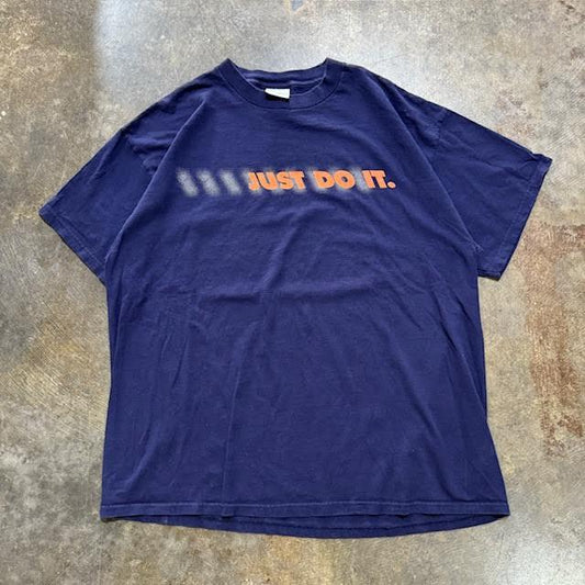 Nike Just Do It Orange and Blue Tee