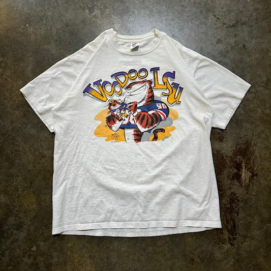 1996 Tiger Rags VooDoo LSU Tee