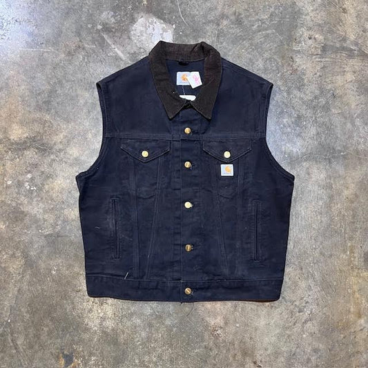 carhartt vest Corduroy collar