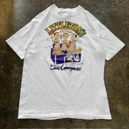 Littleton's Six Pack 1989 State Champs tee