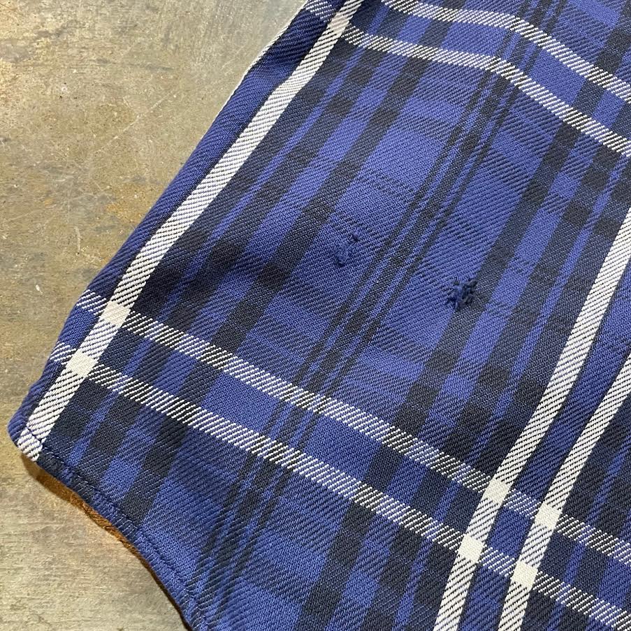 Blue Carhartt Plaid Thick Flannel