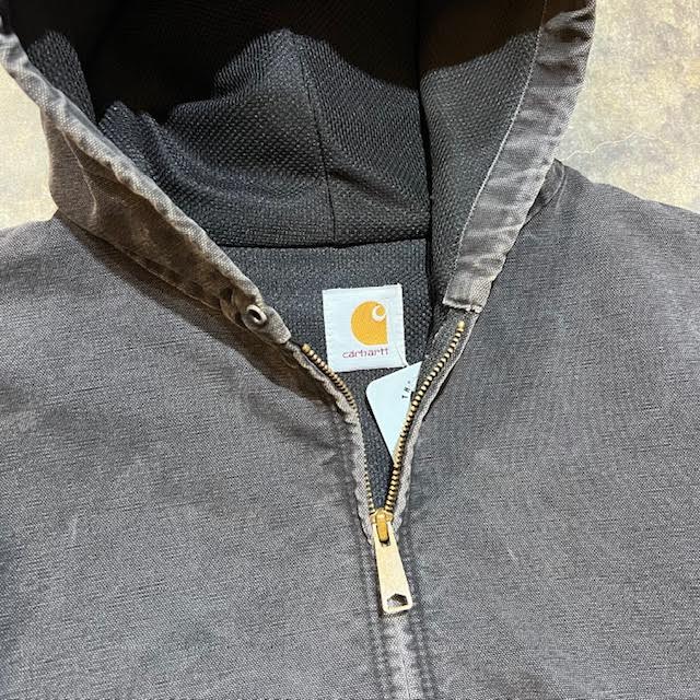 Black Hooded Carhartt Jacket.