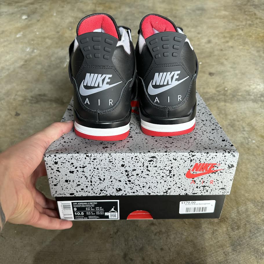 Jordan 4 Bred Reimagined