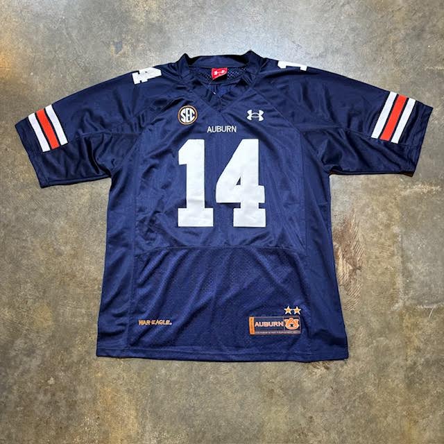 Auburn Marshall 14 Under Armor Jersey